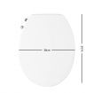Non Electric Bidet Toilet Seat - White