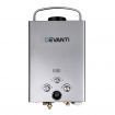 Devanti Gas Hot Water Heater Portable Shower Camping LPG Outdoor Instant Grey