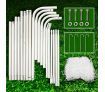 1.88 x 1.25 Metre White Soccer Goal
