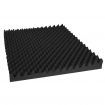 Alpha 40pcs Acoustic Foam Panels Studio Sound Absorption Eggshell 50x50CM