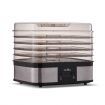 5 Star Chef Food Dehydrator with 5 Trays - Silver