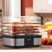 5 Star Chef Food Dehydrator with 5 Trays - Silver
