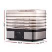 5 Star Chef Food Dehydrator with 5 Trays - Silver