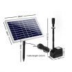 Gardeon Solar Pond Pump Powered Water Fountain Outdoor Submersible Filter 6.6FT