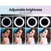 Embellir Ring Light 19 inches LED 5800LM Black Dimmable Diva With Stand Make Up Studio Video