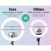 Embellir Ring Light 19 inches LED 5800LM Black Dimmable Diva With Stand Make Up Studio Video