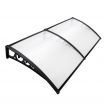 Instahut Window Door Awning Door Canopy 1mx2.4m DIY Patio Outdoor SunShield