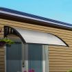 Instahut Window Door Awning Door Canopy 1mx2.4m DIY Patio Outdoor SunShield