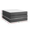 Giselle Bedding Folding Foam Portable Mattress Bamboo Fabric