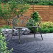Victorian Garden Bench - Green