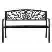 Gardeon Outdoor Garden Bench - Black