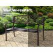 Cast Iron Garden Bench - Bronze