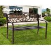 Cast Iron Garden Bench - Bronze