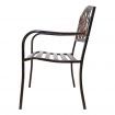 Cast Iron Garden Bench - Bronze