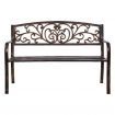 Cast Iron Garden Bench - Bronze