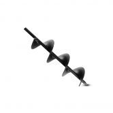 GIANTZ Power Garden Auger Small Earth Planter 75 X 300MM Black