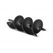 GIANTZ Power Garden Auger Small Earth Planter 75 X 300MM Black