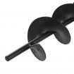 GIANTZ Power Garden Auger Small Earth Planter 75 X 300MM Black