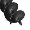 GIANTZ Power Garden Auger Small Earth Planter 75 X 300MM Black