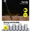GIANTZ Power Garden Auger Small Earth Planter 75 X 600MM Black