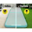 Everfit GoFun 3X1M Inflatable Air Track Mat with Pump Tumbling Gymnastics Green
