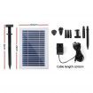Gardeon Solar Pond Pump Powered Water Outdoor Submersible Fountains Filter 4.6FT