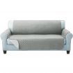 Artiss Sofa Cover Quilted Couch Covers Protector Slipcovers 3 Seater Grey