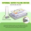 20 Egg Incubator Fully Automatic Hatching Turning Candler Machine for Chicken Quail Duck Poultry Bird Digital Turner Hatcher LED Light