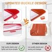Food Plastic Preservation Tray for Vegetable Fruit Meat Kitchen, Office (2 Pack)