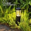 Solar Pathway Lights, 2 Pack Outdoor Solar Lights Warm White Solar Landscape Lights, IP65 Waterproof for Pathway Walkway
