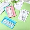 4 Pcs Chore Chart Checklist Board Do List Plastic DIY Routine Chart My Chores Kids Checklist with 10 Card Paper Daily Checklist for Home Travel Planning