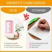 4 Pcs Chore Chart Checklist Board Do List Plastic DIY Routine Chart My Chores Kids Checklist with 10 Card Paper Daily Checklist for Home Travel Planning