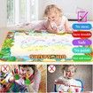 100x75CM Water Doodle Mat, Large Water Drawing Mat, Drawing Painting Mat