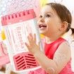 Original Patented 69 Holes Bazooka Bubble Gun|Rocket Boom Bubble Blower|Giant Toddler Outdoor Toys for Kids Ages 4-8 Best Gifts (Pink)