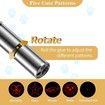 Laser Pointer,Cat Toys,Kitten Dog Laser Pen Toy,Red Dot LED Light Pointer Interactive Toys,USB Charging,5 Switchable Patterns