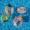 Pool Drink PVC Holder Floats Inflatable Floating 8 holes Tray for Food and Drinks Beer Wine Fun Drink