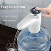 Water Dispenser for 5 Gallon Bottle,Smart Electric Pump,Portable Water Pump (White)
