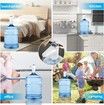 Water Dispenser for 5 Gallon Bottle,Smart Electric Pump,Portable Water Pump (White)