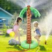 Palm Tree Sprinkler Inflatable Water Toy Pool Beach Lawn Outdoor Garden Spray Game Centre Toys for Kids Pets 160cm Tall