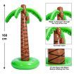 Palm Tree Sprinkler Inflatable Water Toy Pool Beach Lawn Outdoor Garden Spray Game Centre Toys for Kids Pets 160cm Tall