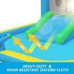 Inflatable Water Park World Jumping Castle Trampoline Toy Bouncer Slide Pool Splash Game Blow Up Outdoor Play