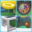 Inflatable Water Park World Jumping Castle Trampoline Toy Bouncer Slide Pool Splash Game Blow Up Outdoor Play