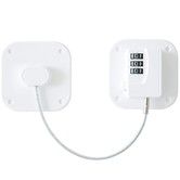 Heavy Duty Combination Fridge Lock, Child or Baby Proofing Lock for Cabinets, Closets (2 Pack)