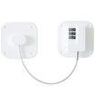 Heavy Duty Combination Fridge Lock, Child or Baby Proofing Lock for Cabinets, Closets (2 Pack)