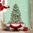 Christmas Snowing Tree Decorated Xmas Decoration Ornaments LED String Light Music Electric 190CM