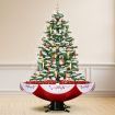 Christmas Snowing Tree Decorated Xmas Decoration Ornaments LED String Light Music Electric 190CM