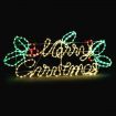 Merry Christmas Light LED Strip Rope Xmas Decor Holiday Ornament Outdoor Indoor Colourful 115x46cm L Size