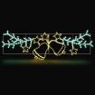 Christmas Light Decor LED Strip Rope Xmas Bell Star Leaf Holiday Ornament Outdoor Indoor 180x61cm XXL Size