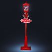 Christmas LED Street Light Snowing Post Xmas Decoration Ornaments Lamp Lantern Music Indoor Outdoor 180CM