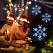 Solight Christmas LED Light Snowflake Strip Rope Xmas Decoration Holiday Ornament Outdoor Indoor IP65 80x75cm M size